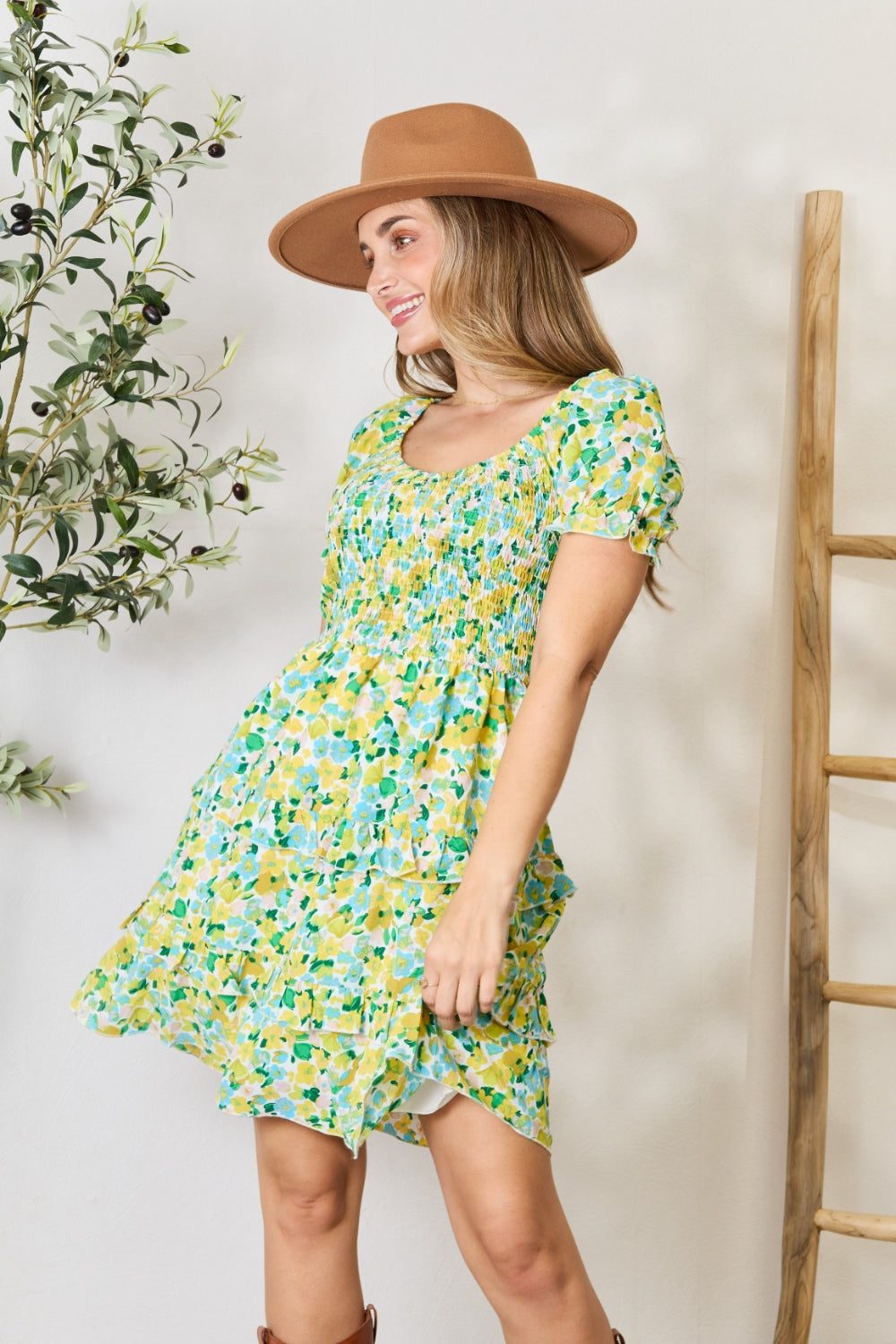 Double Take Mini Dress