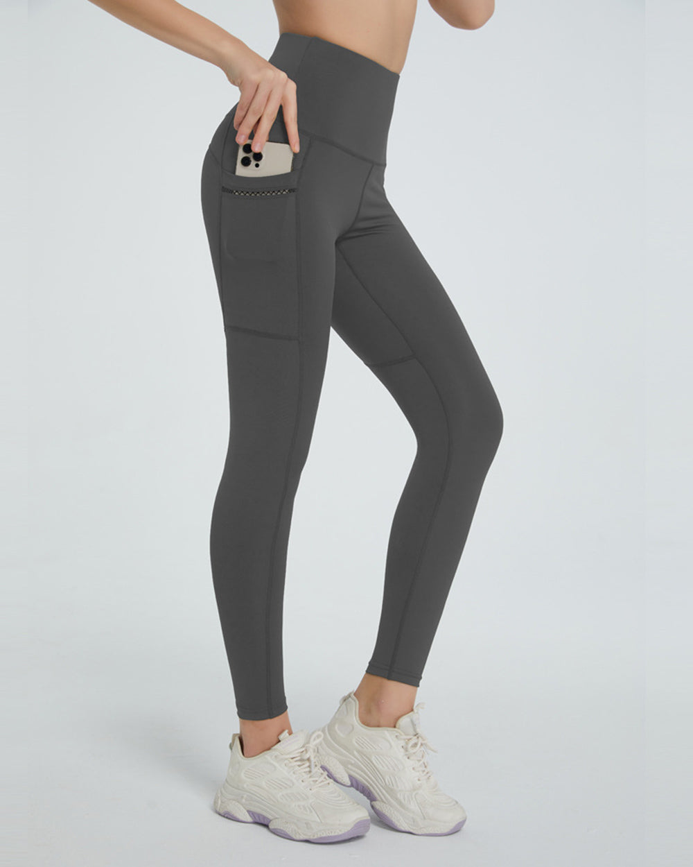 High Waist Active Leggings - Whateversit
