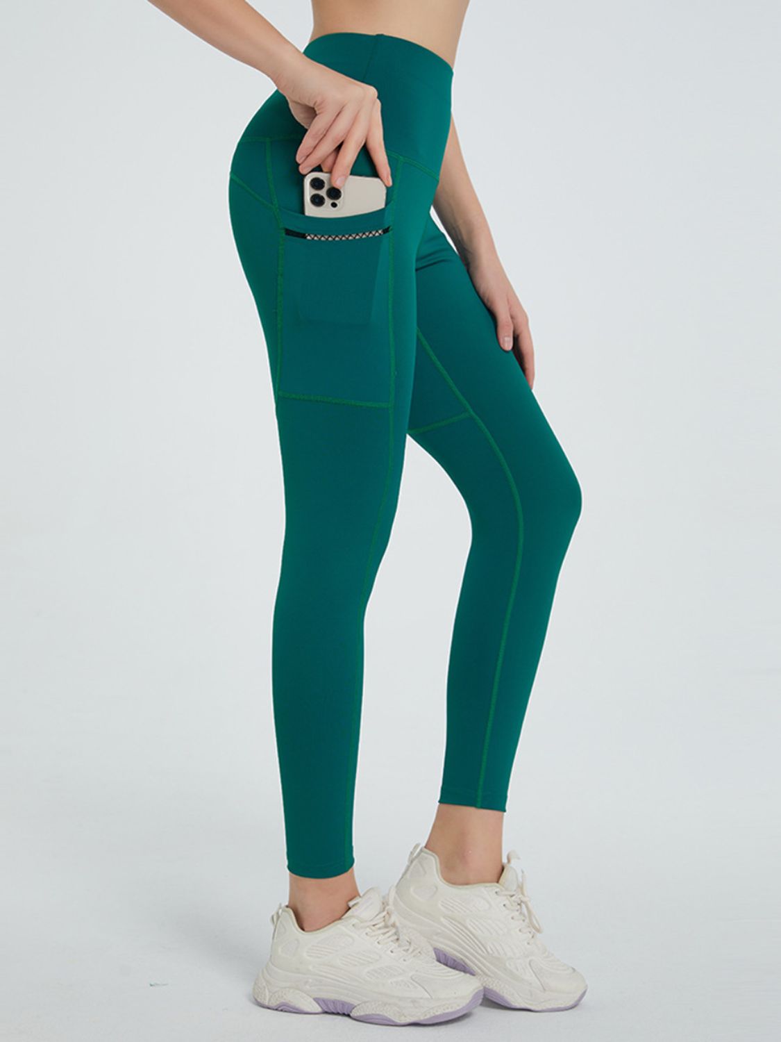 High Waist Active Leggings - Whateversit