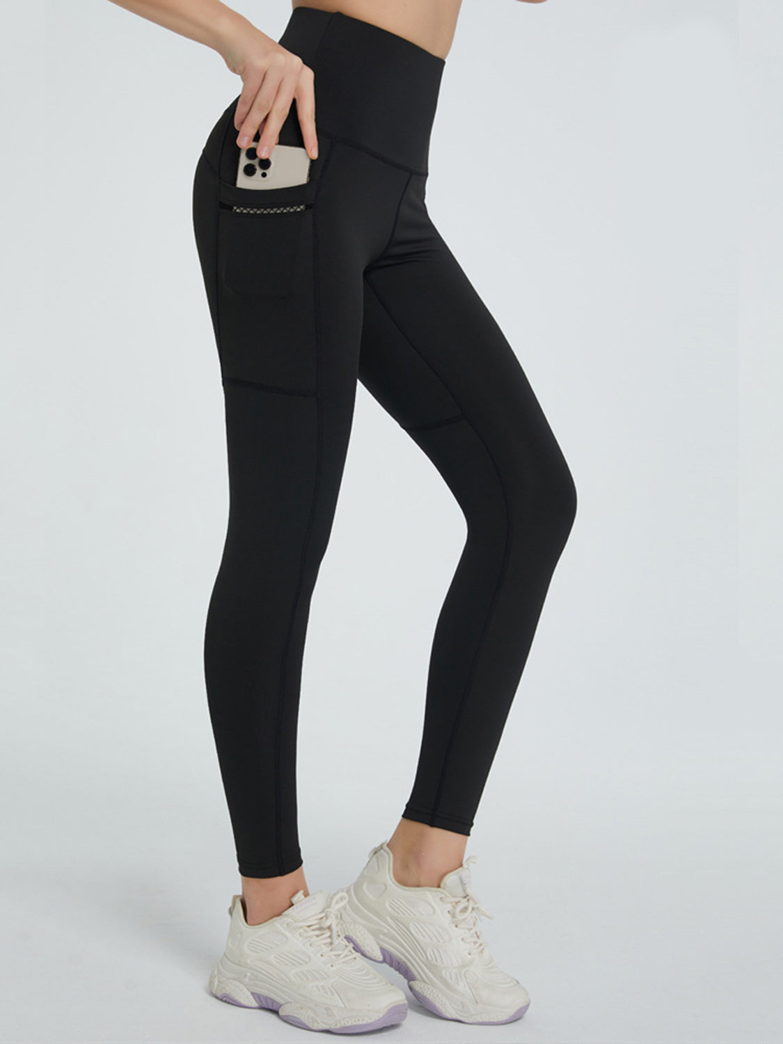 High Waist Active Leggings - Whateversit