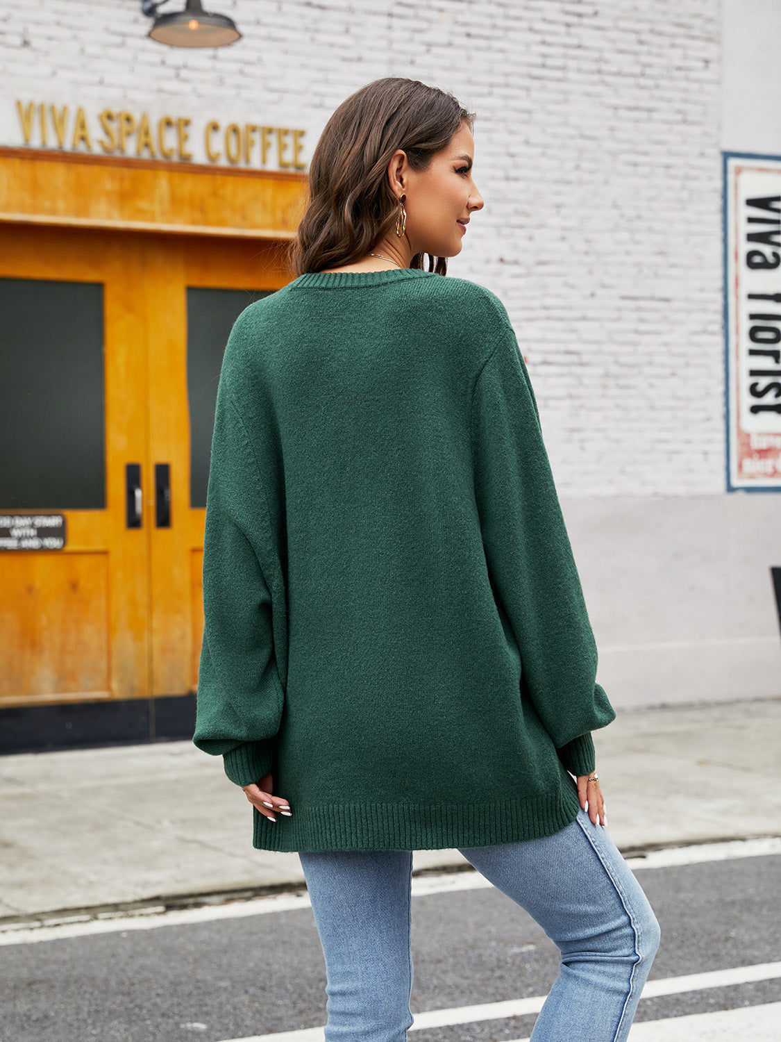 Round Neck Sweater