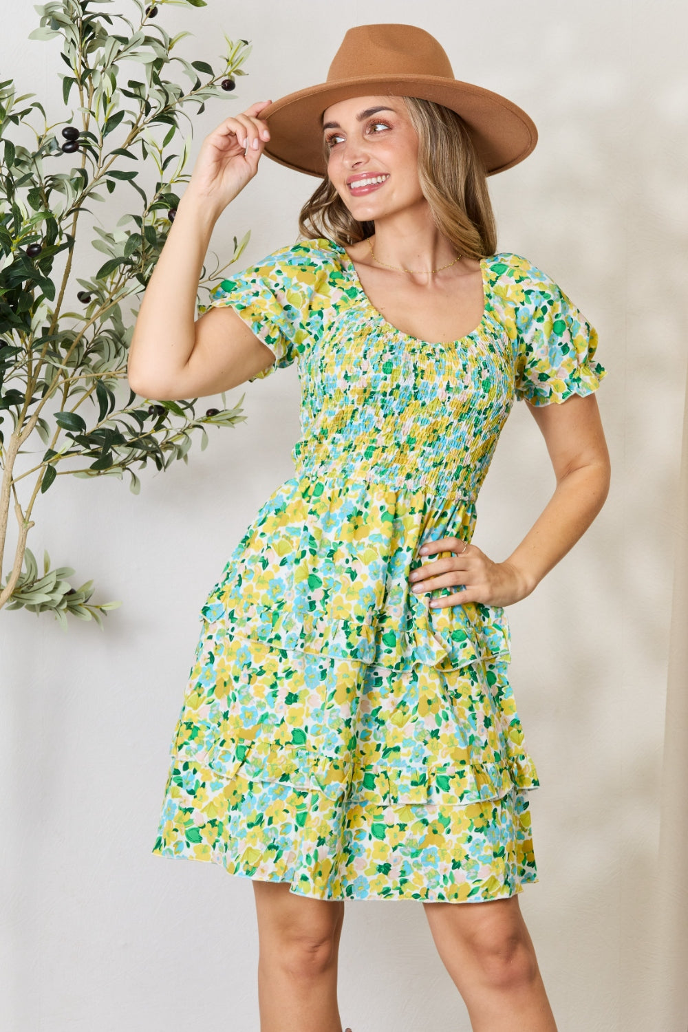 Double Take Mini Dress