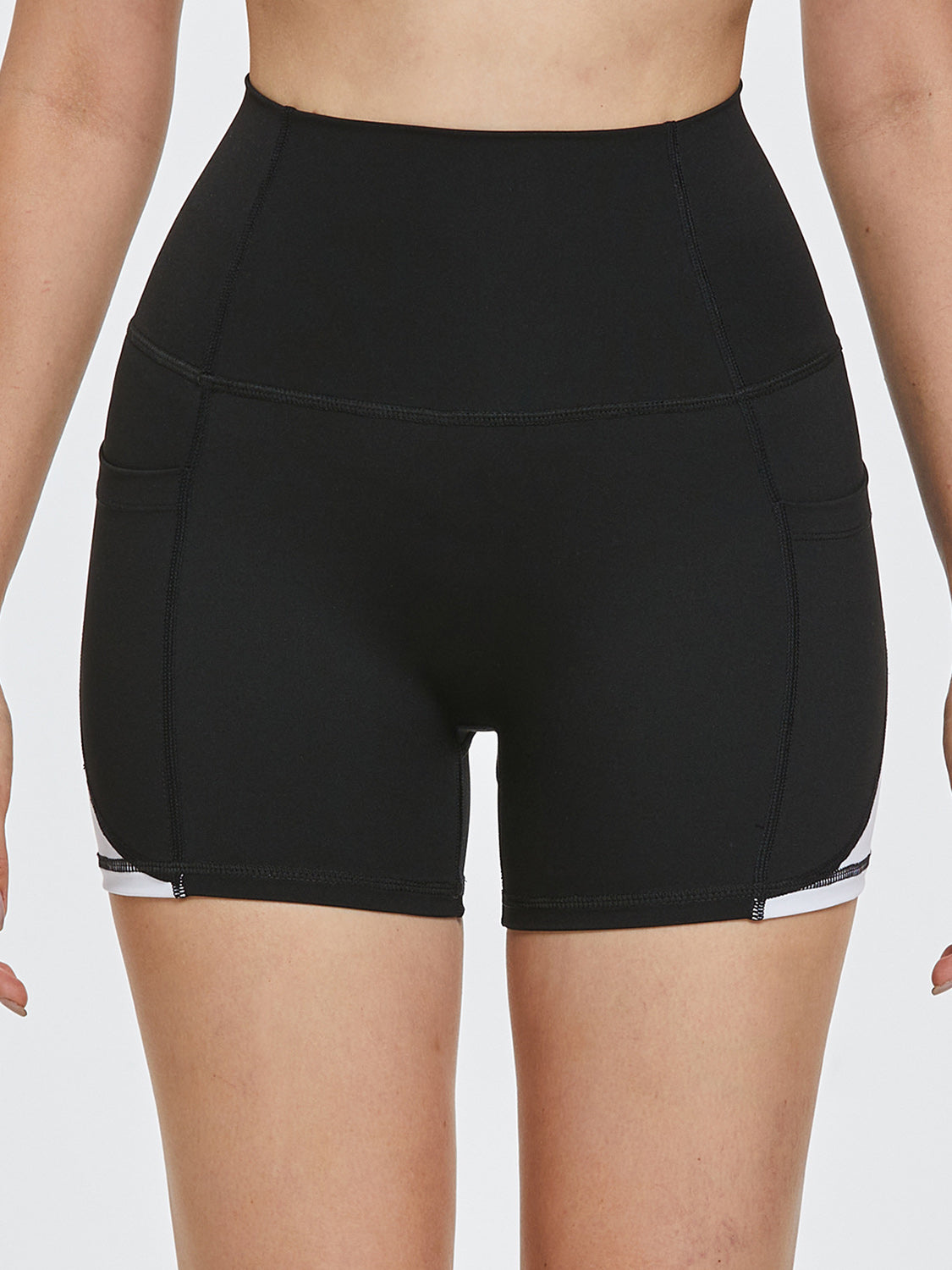 High Waist Active Shorts - Whateversit