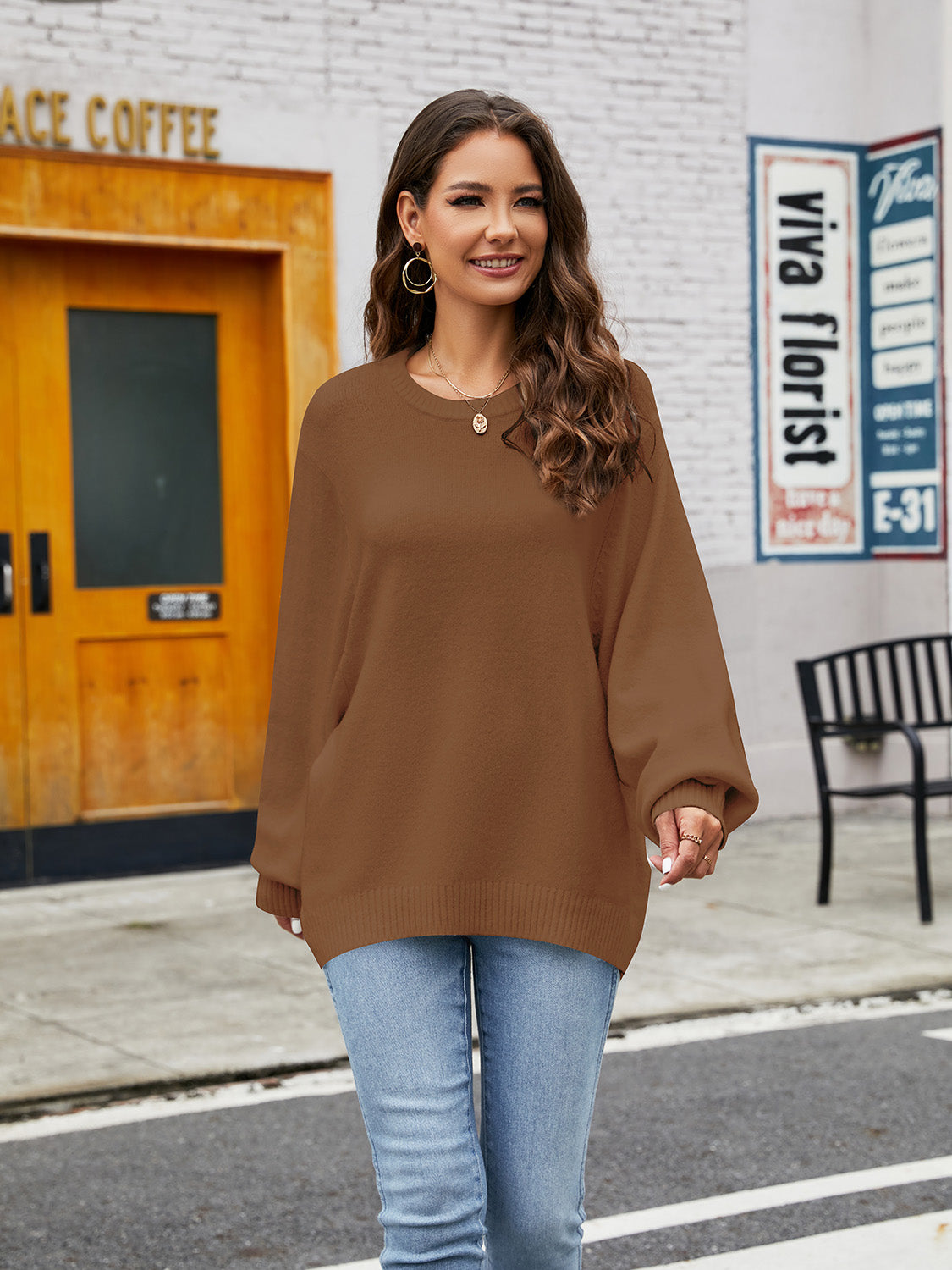 Round Neck Sweater
