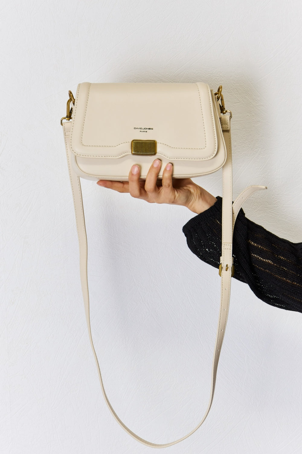 David Jones PU Leather Crossbody Bag - Whateversit