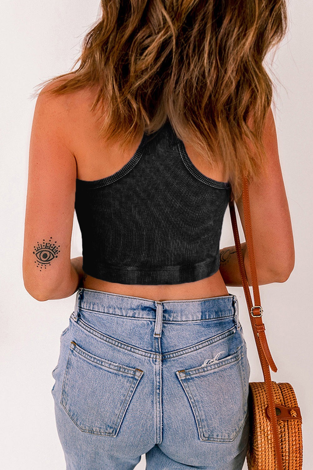Round Neck Racerback Tank - Whateversit