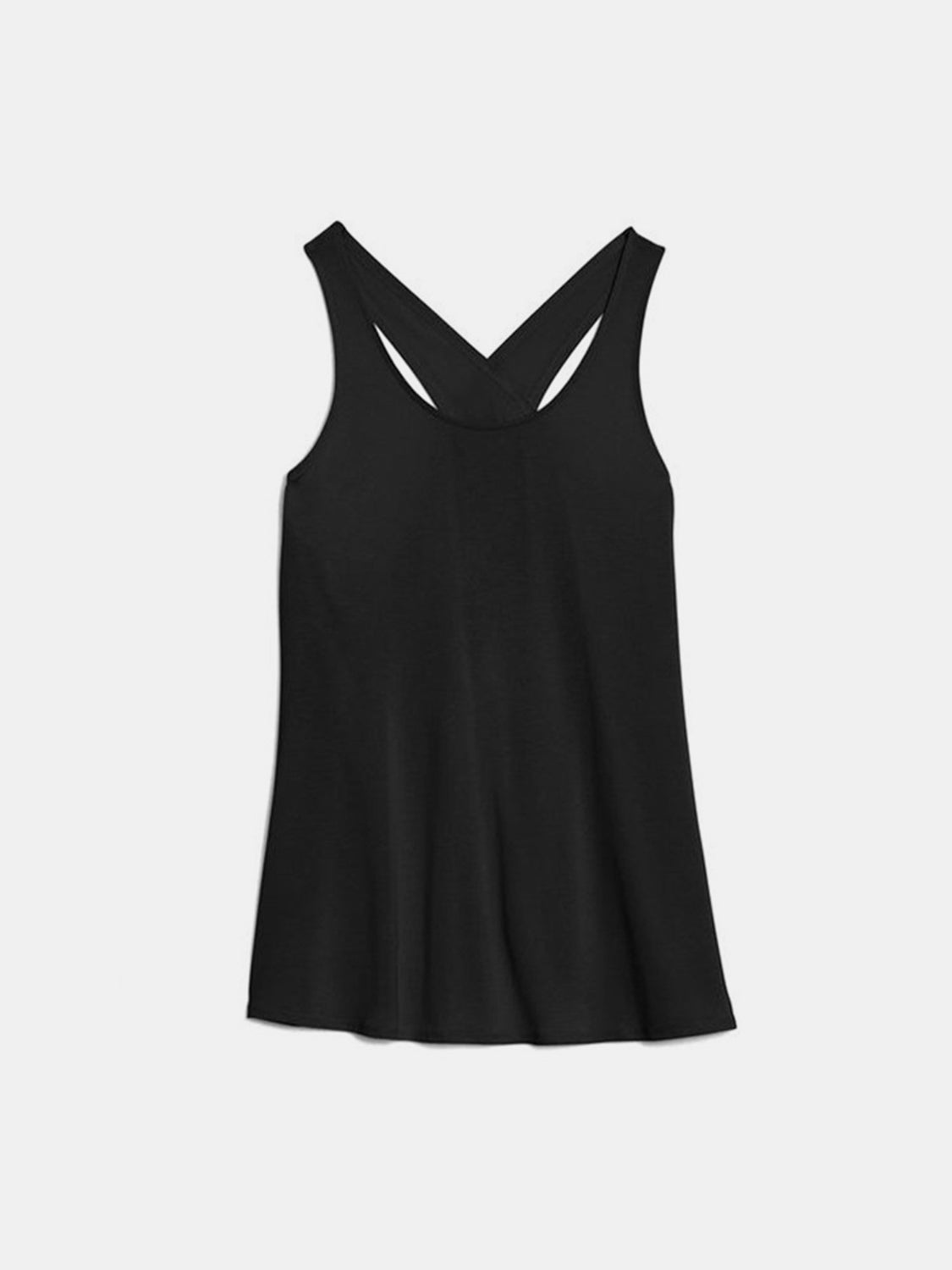 Crisscross Scoop Neck Active Tank - Whateversit