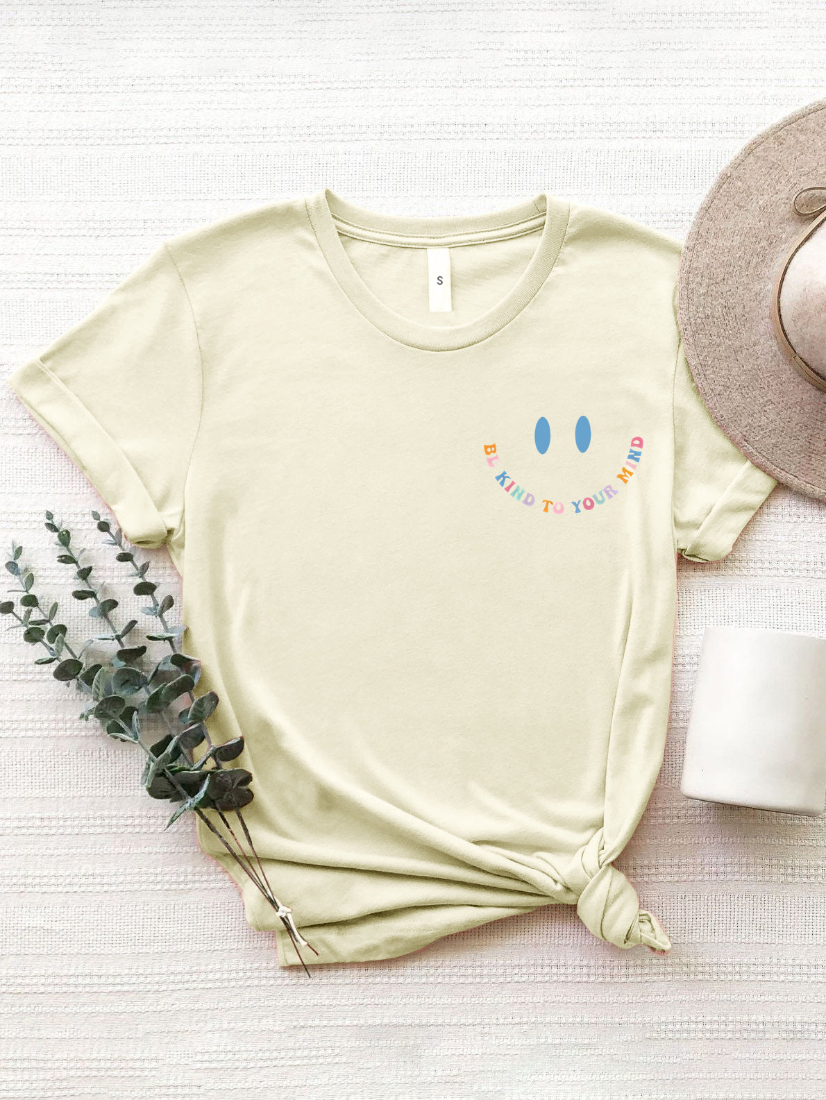 Letter Graphic Round Neck Short Sleeve T-Shirt - Whateversit