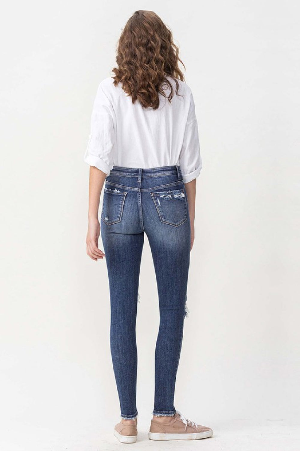 Lovervet Hayden Full Size High Rise Skinny - Whateversit