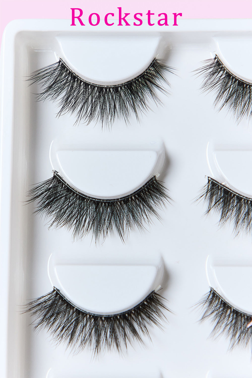 SO PINK BEAUTY Faux Mink Eyelashes 5 Pairs - Whateversit