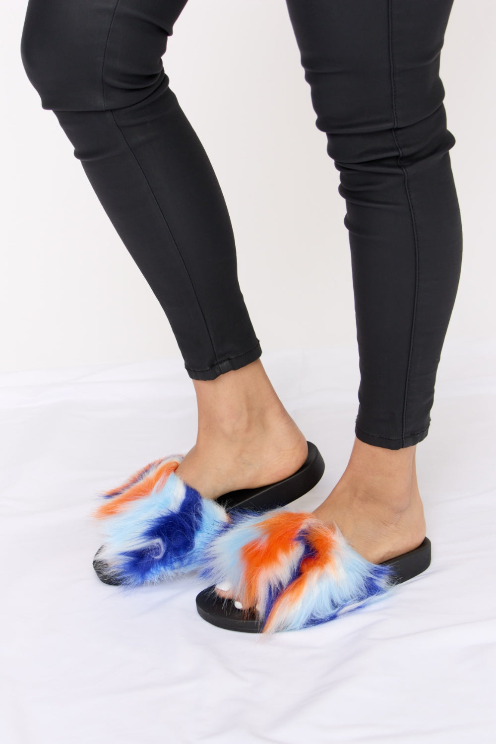 Forever Link Plush Open-Toe Sandals - Whateversit