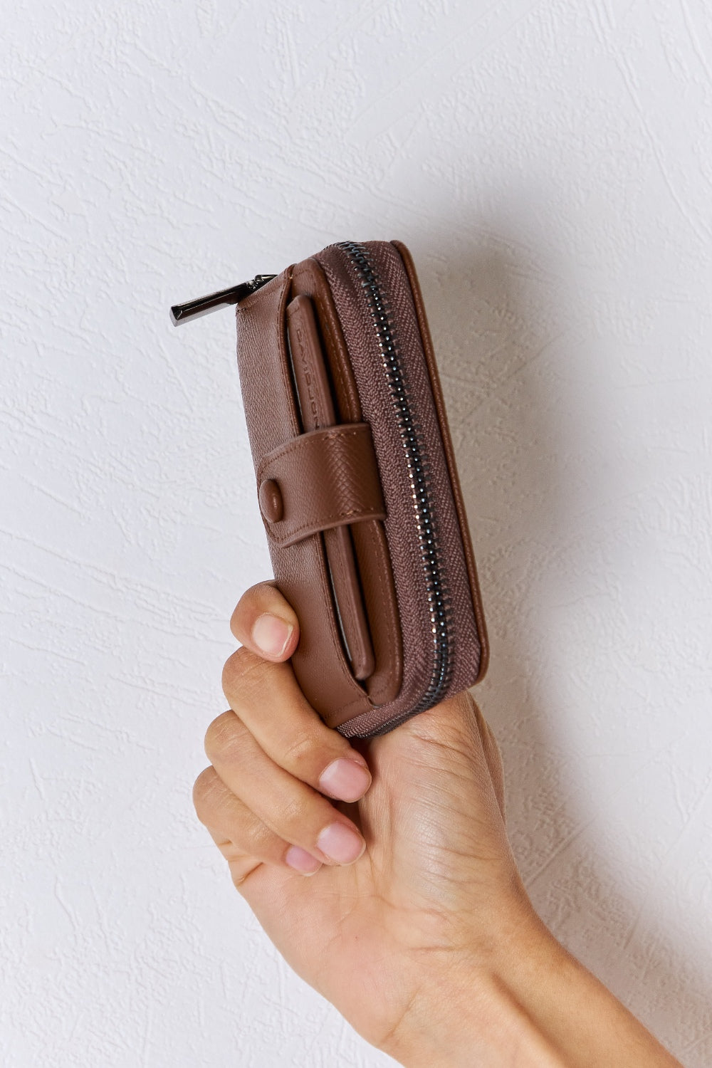David Jones PU Leather Mini Wallet - Whateversit