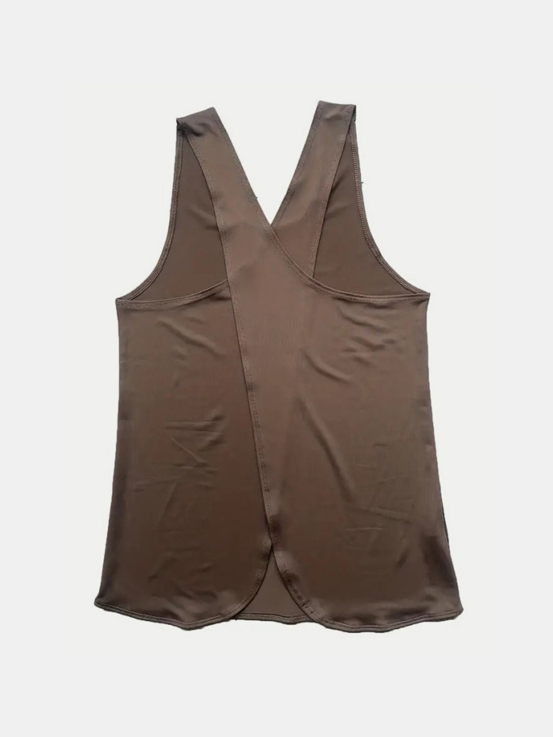 Crisscross Scoop Neck Active Tank - Whateversit