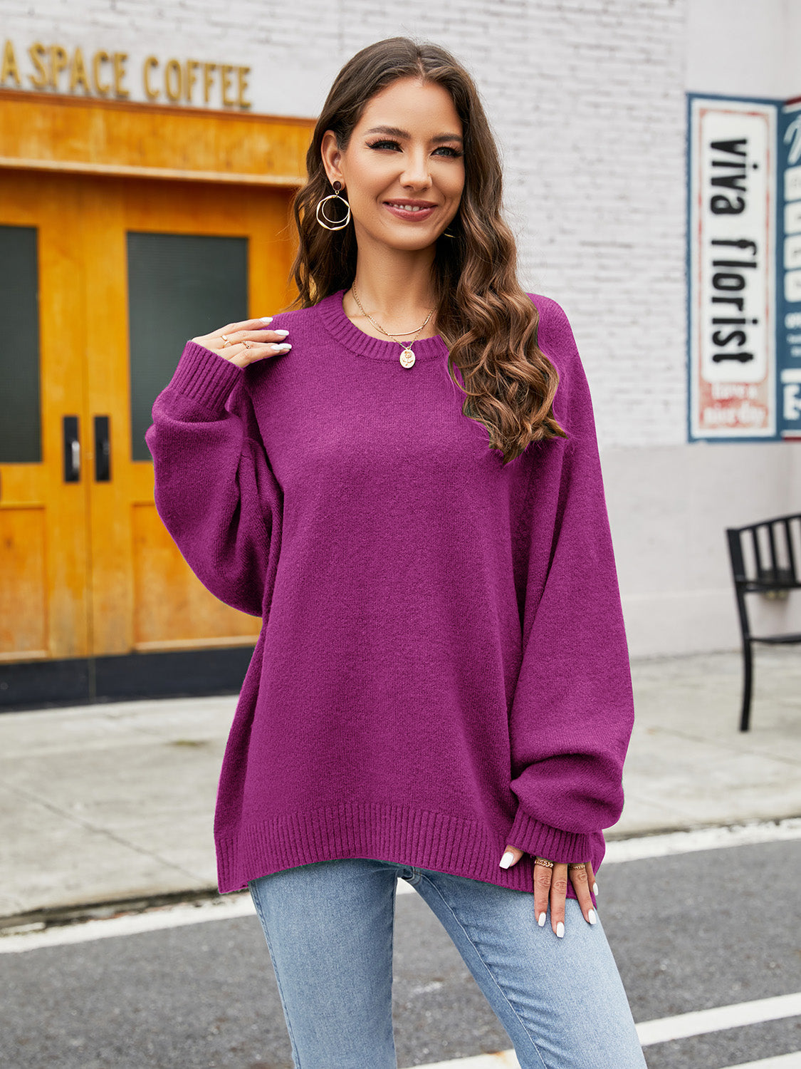 Round Neck Sweater