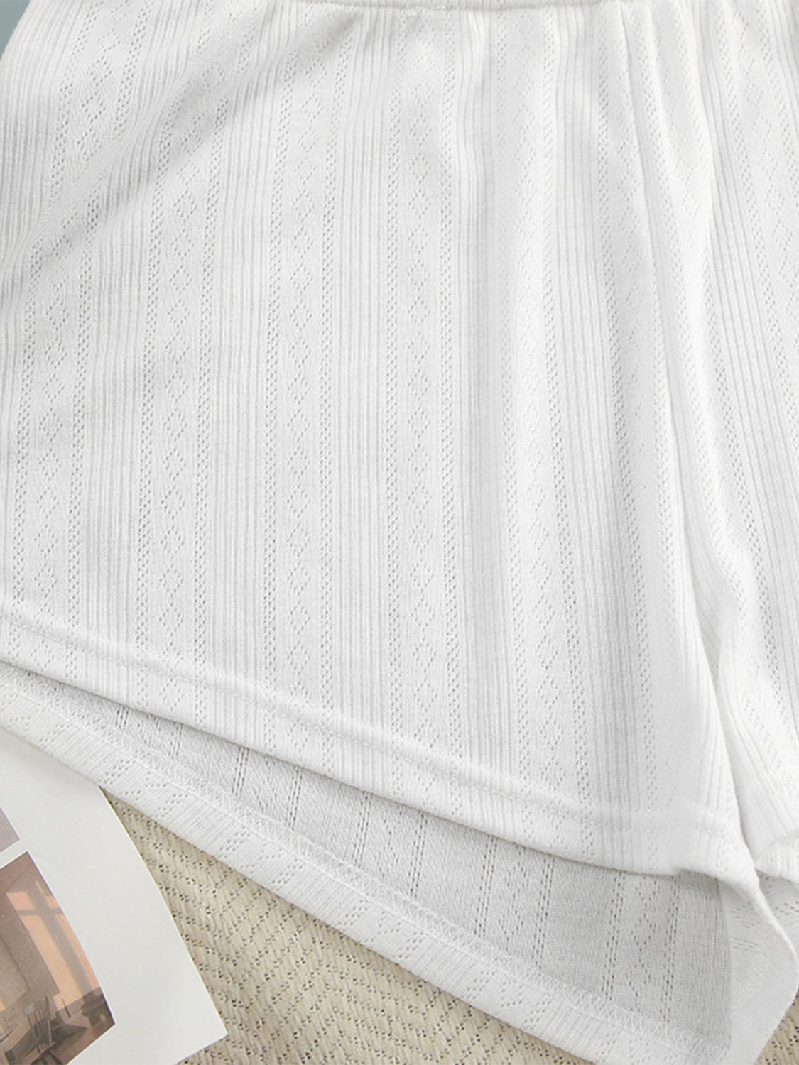 Square Neck Cami and Shorts Set - Whateversit