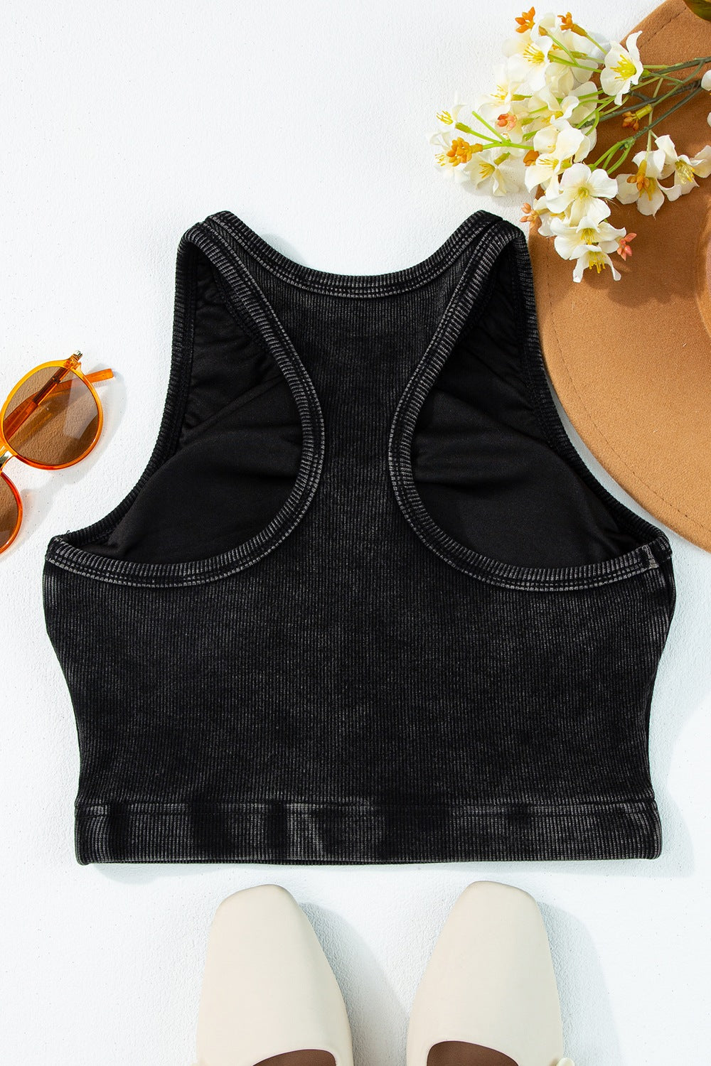 Round Neck Racerback Tank - Whateversit