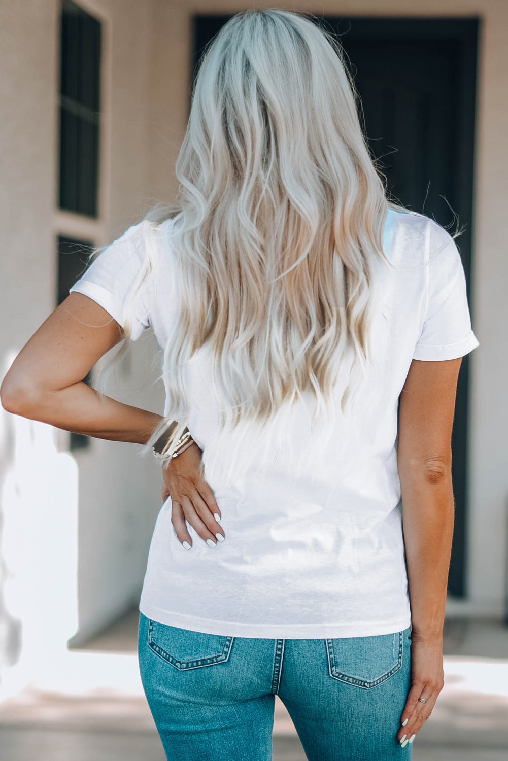 Graphic Round Neck