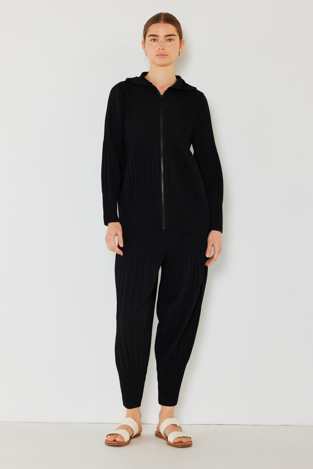 Marina West Swim Pleated Unisex Aladdin Plisse Pants - Whateversit