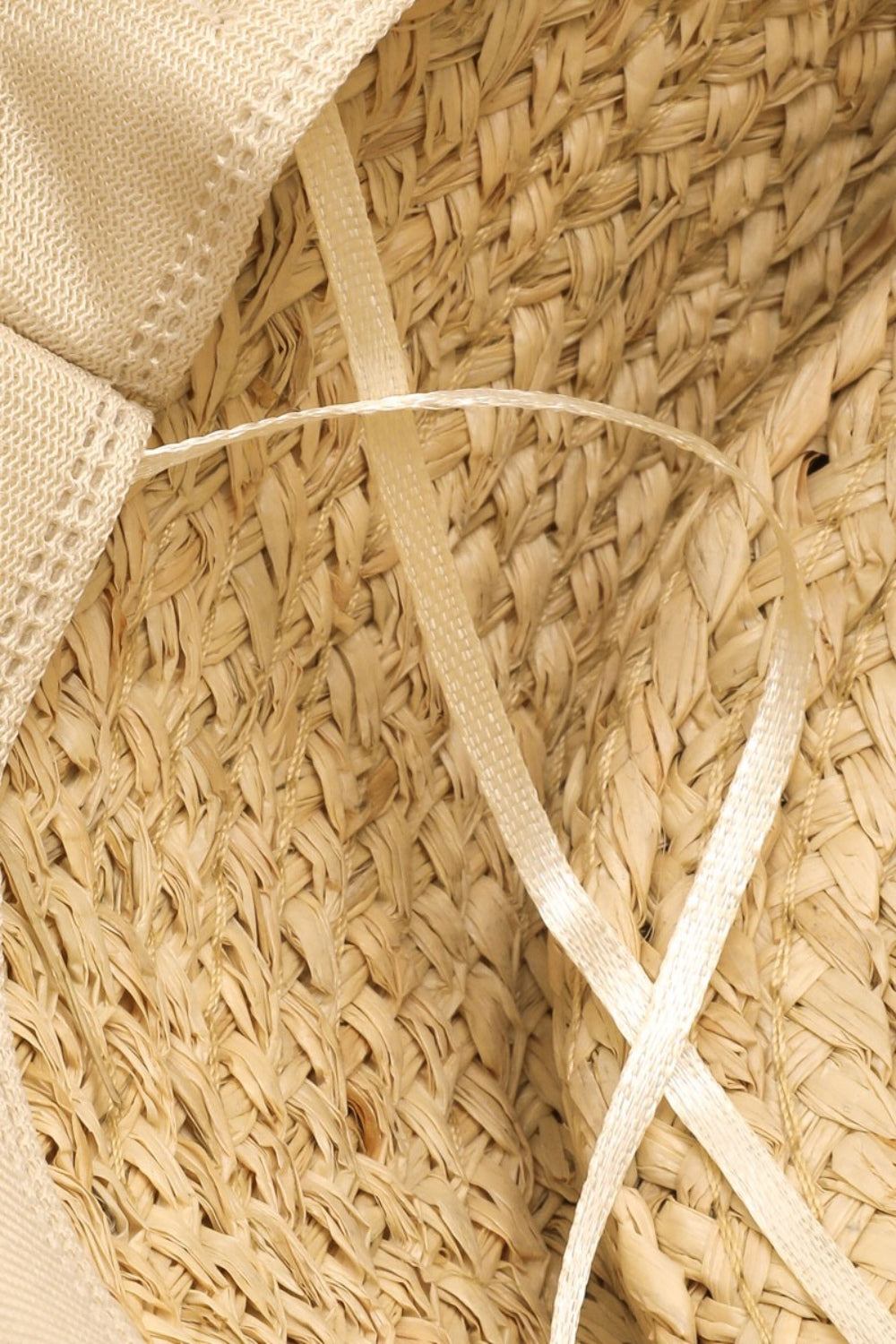 Fame Wide Brim Straw Weave Hat - Whateversit