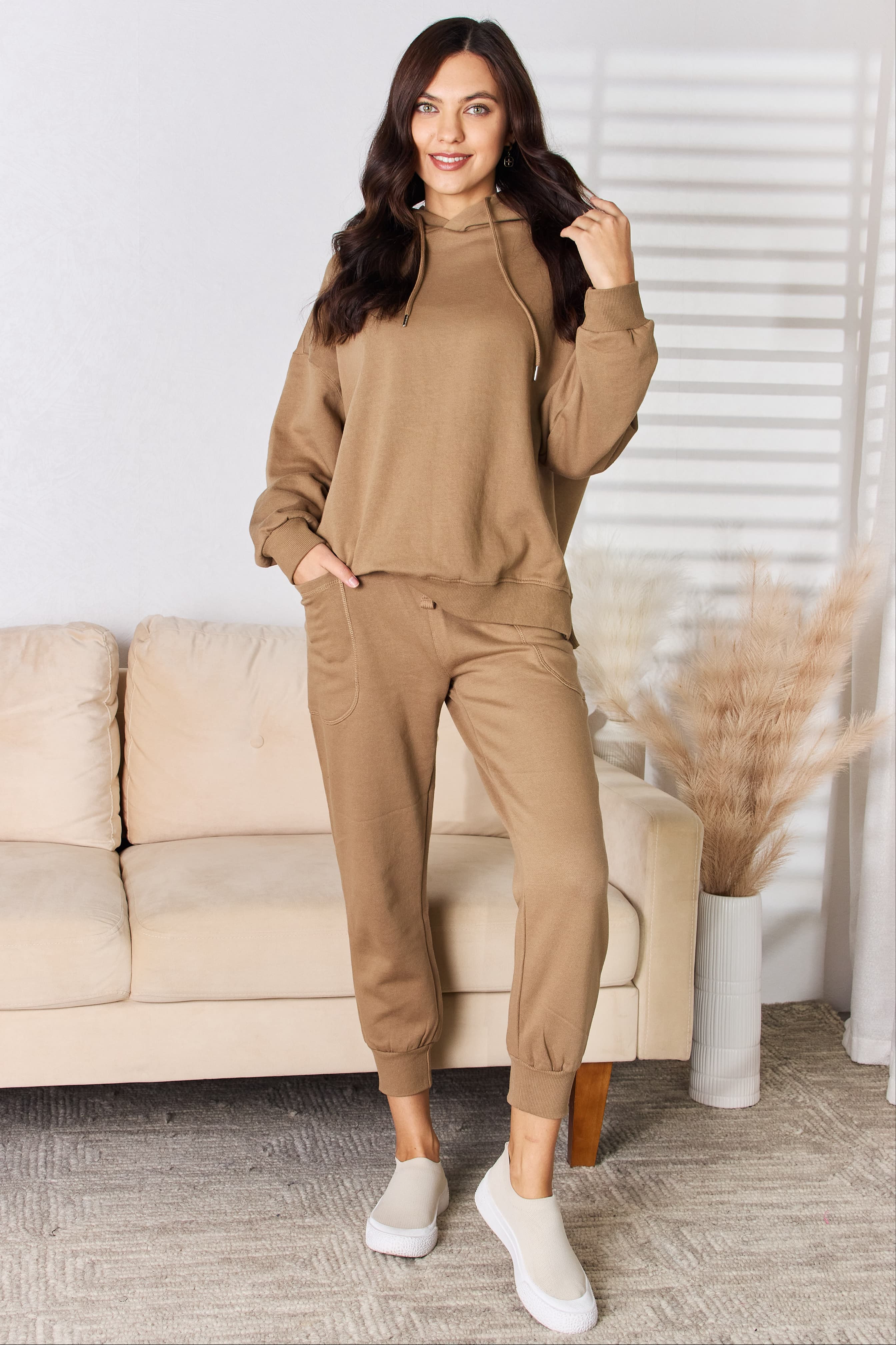 RISEN High Rise Relaxed Joggers - Whateversit