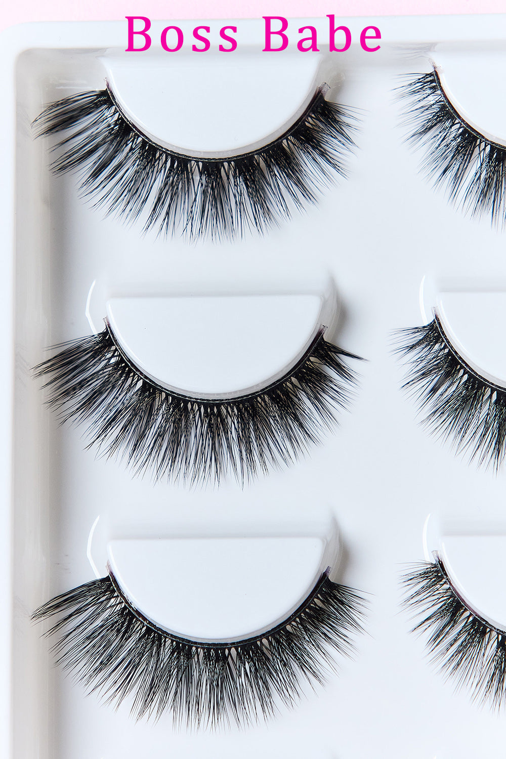 SO PINK BEAUTY Faux Mink Eyelashes 5 Pairs - Whateversit