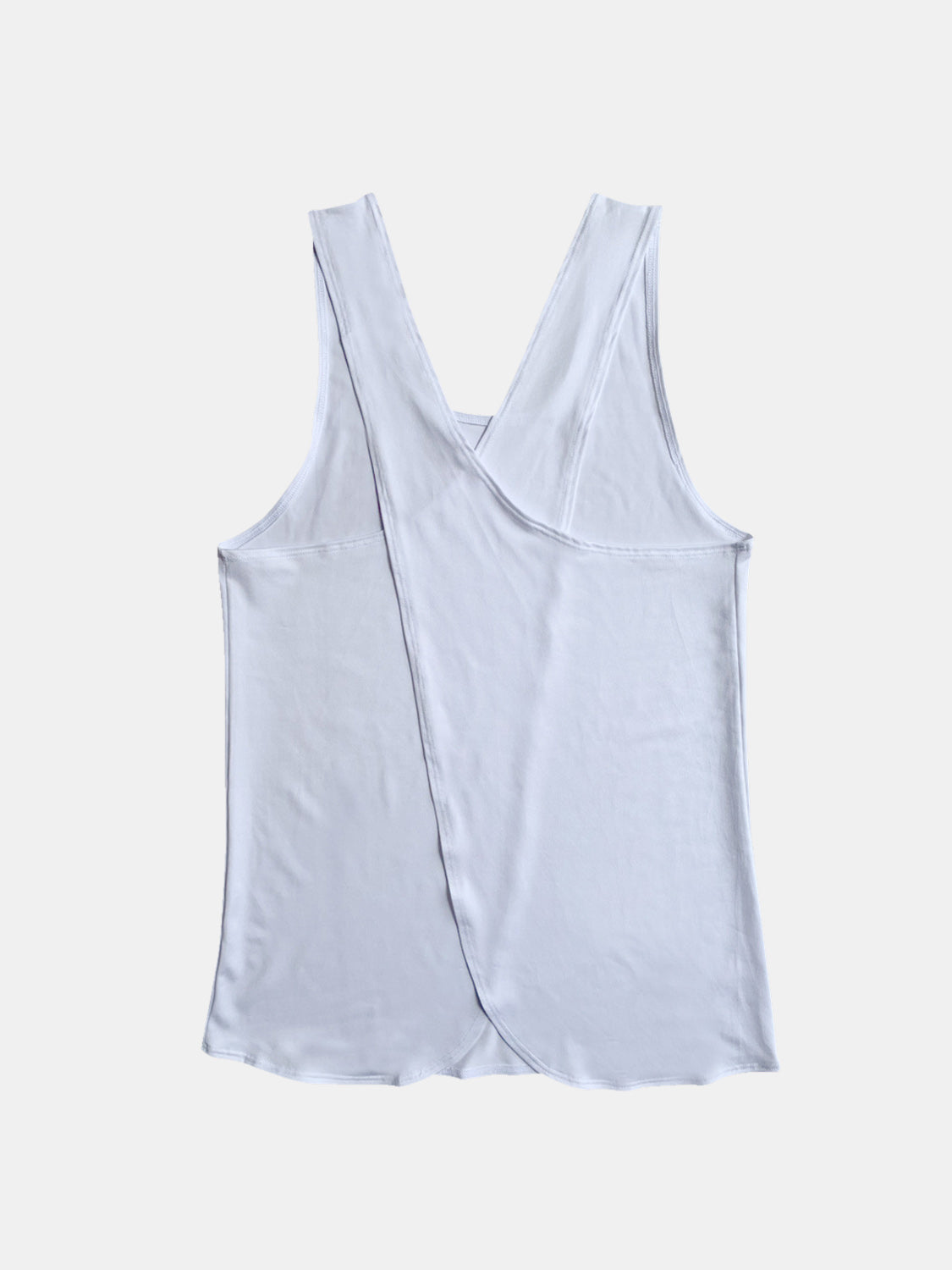 Crisscross Scoop Neck Active Tank - Whateversit