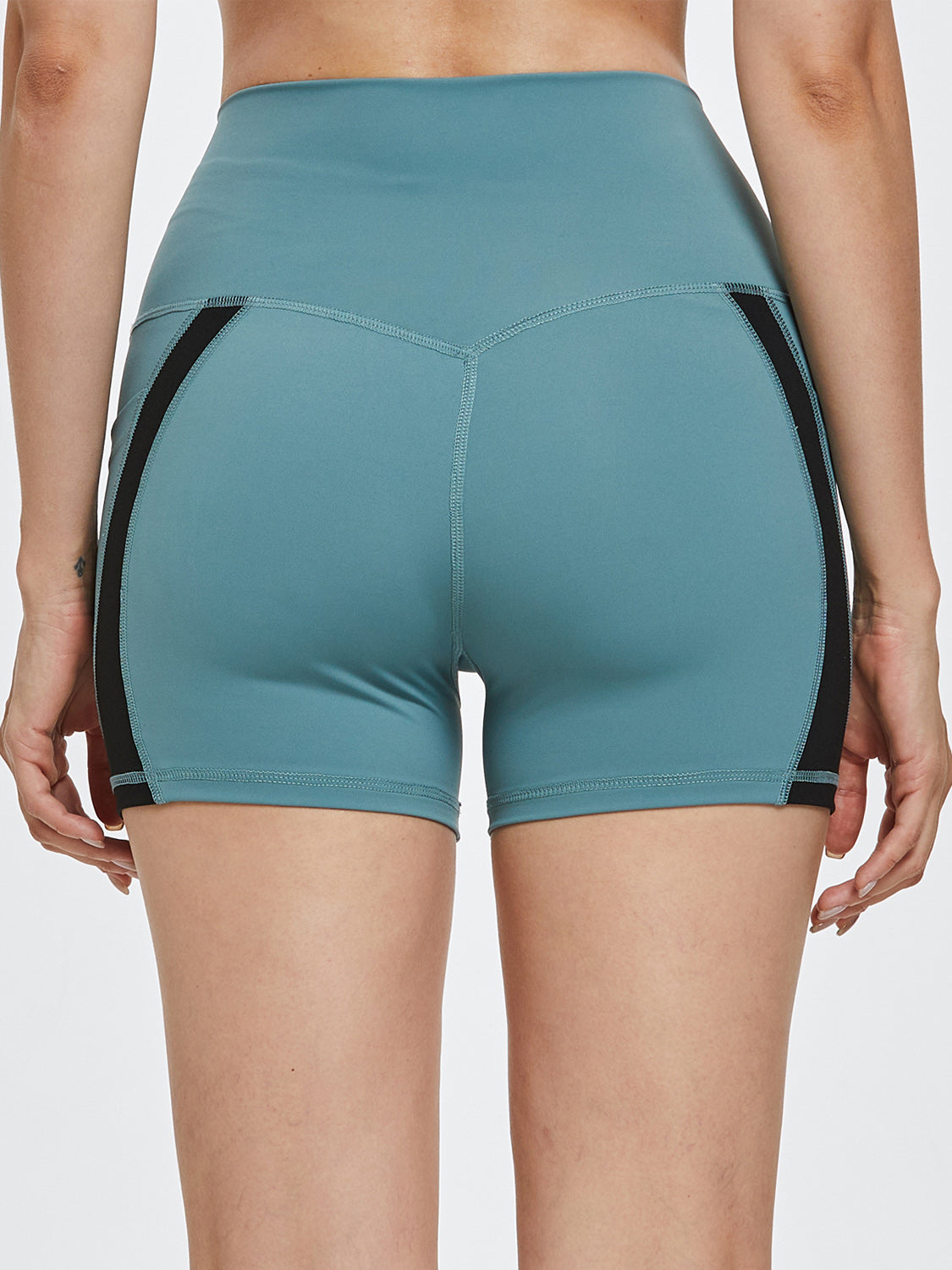 High Waist Active Shorts - Whateversit