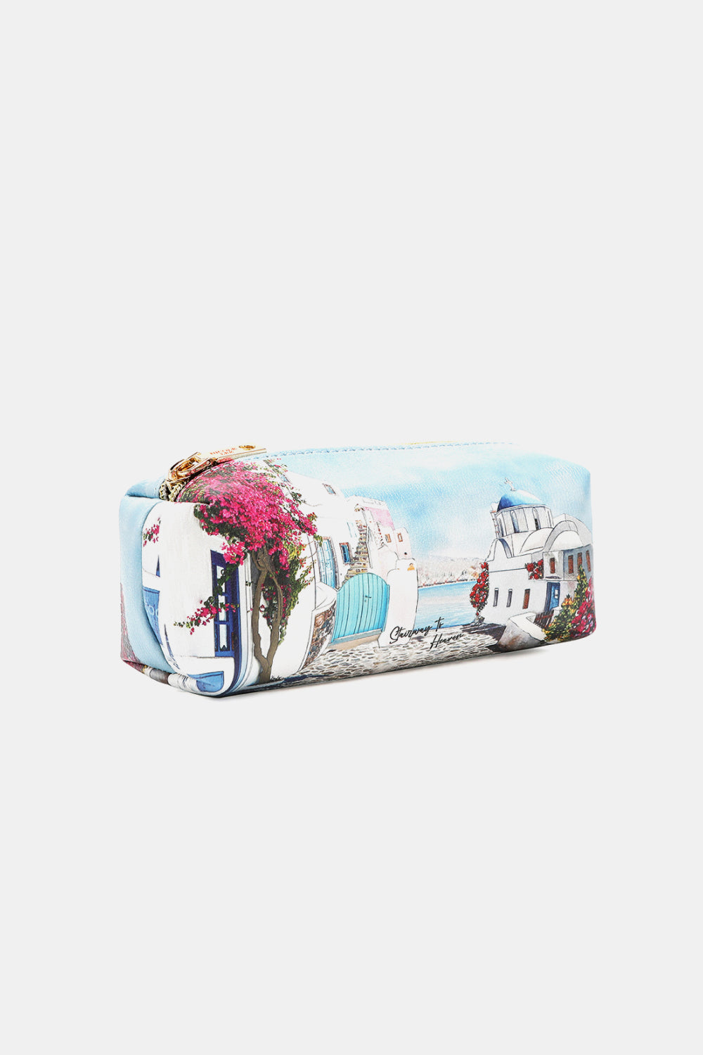 Nicole Lee USA Printed Handbag with Three Pouches - Whateversit