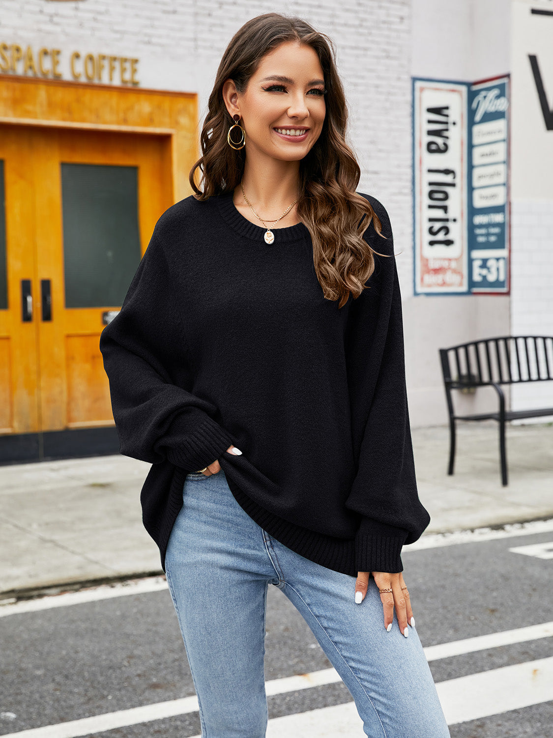 Round Neck Sweater