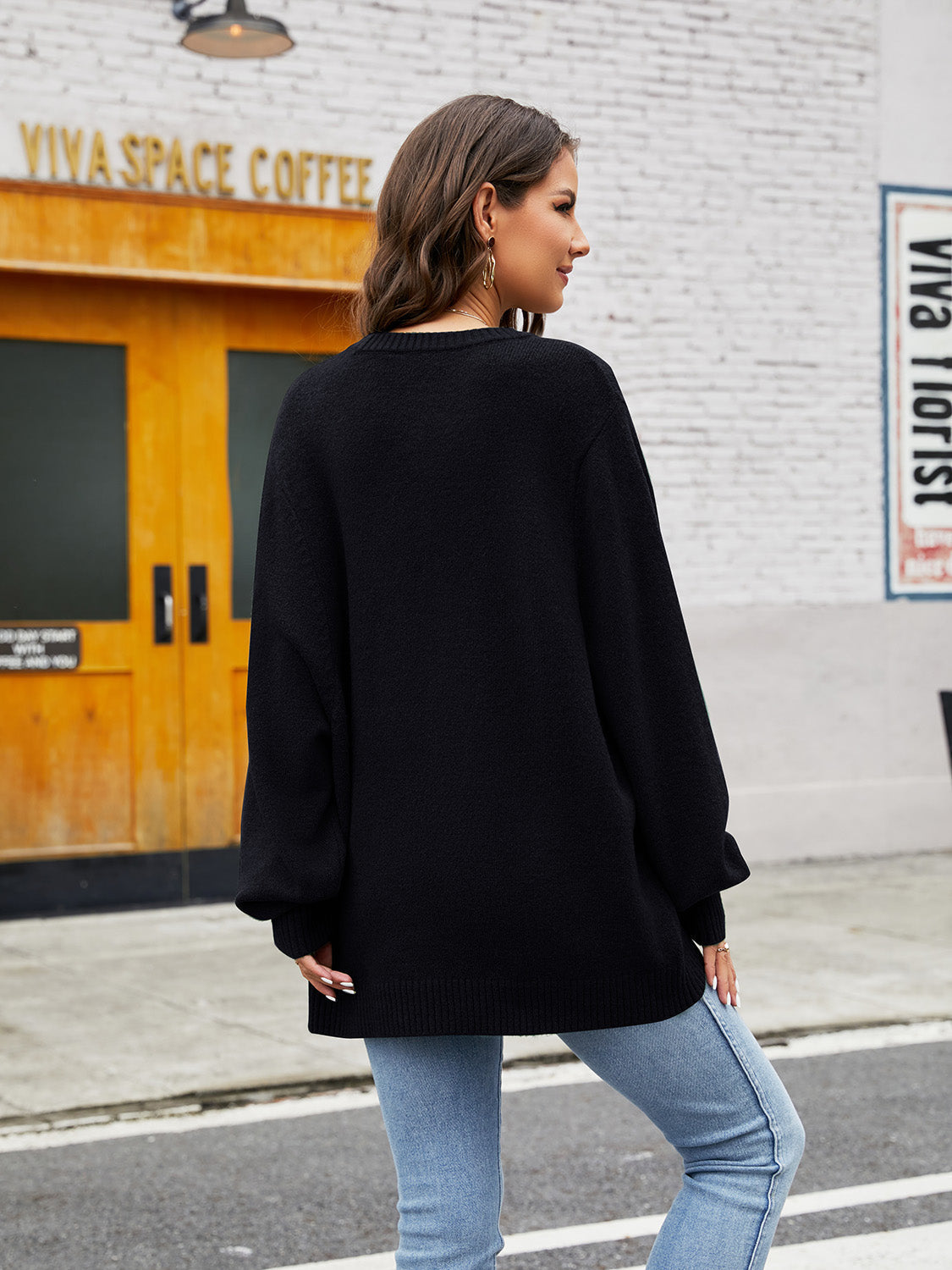 Round Neck Sweater