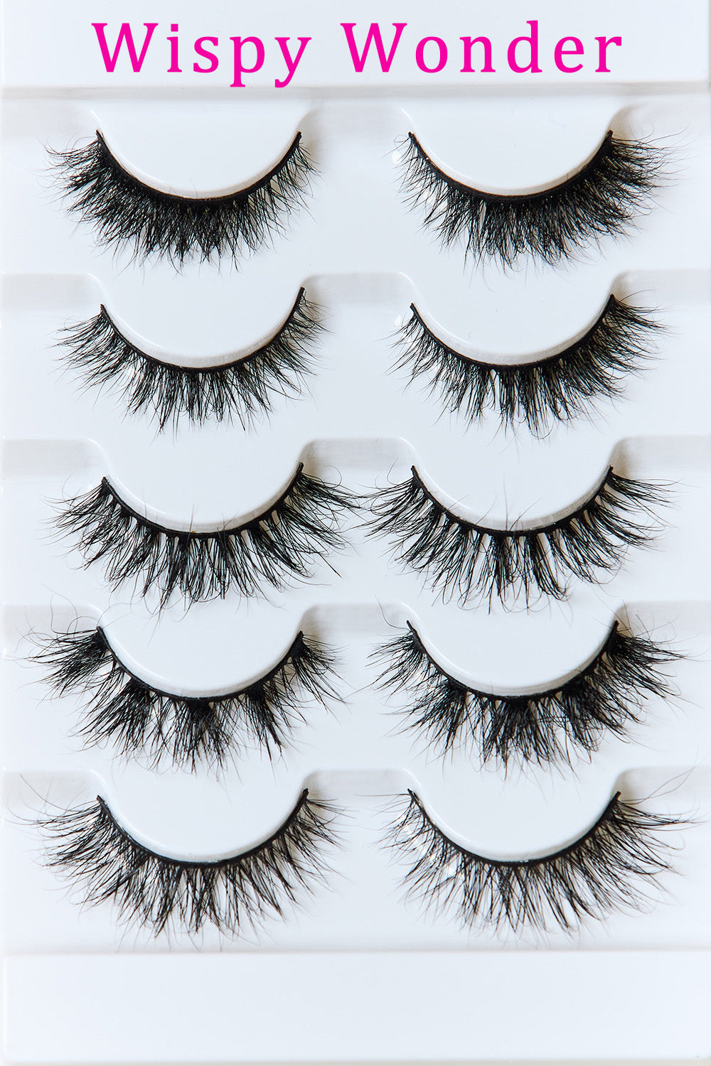 SO PINK BEAUTY Mink Eyelashes Variety Pack 5 Pairs - Whateversit