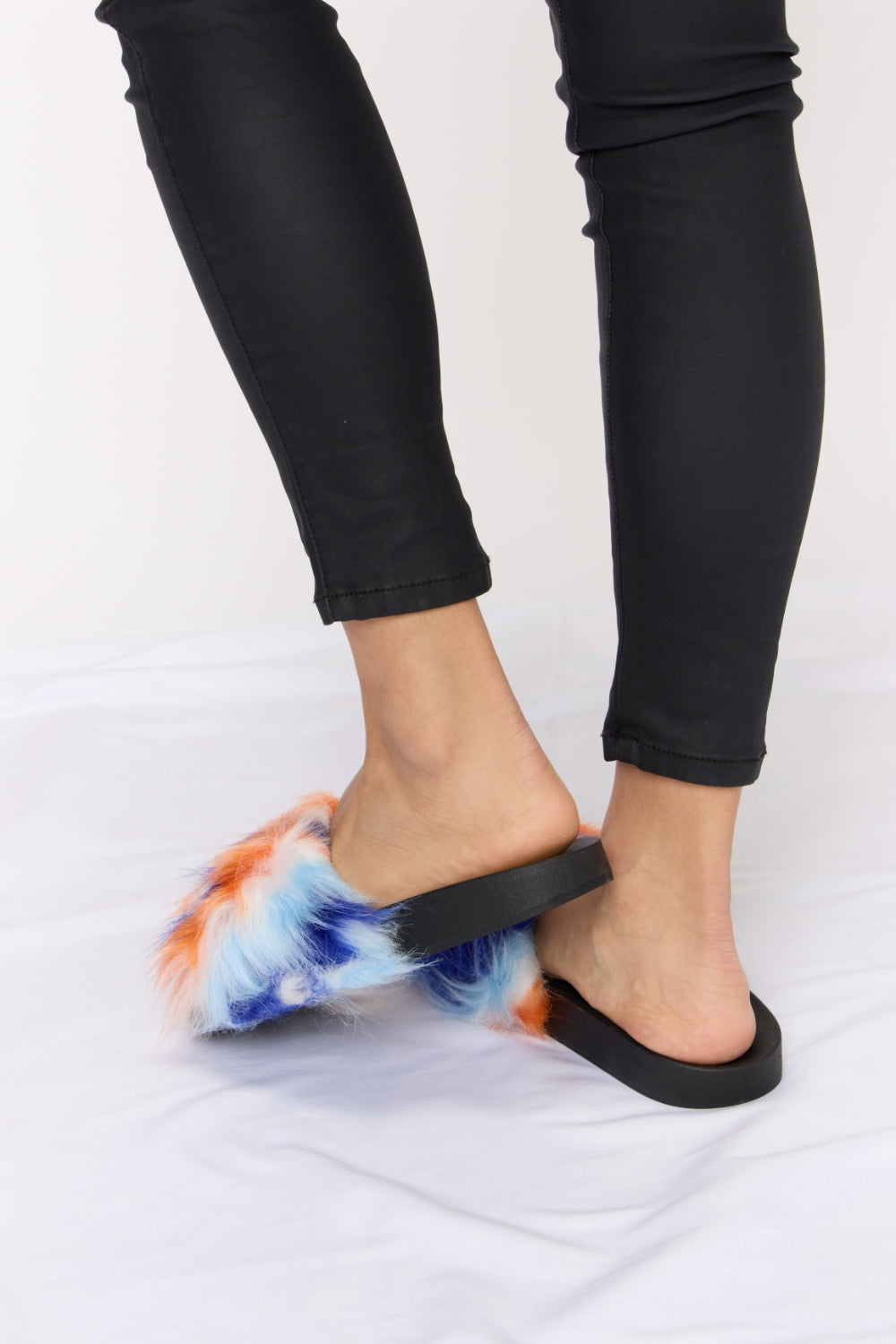 Forever Link Plush Open-Toe Sandals - Whateversit