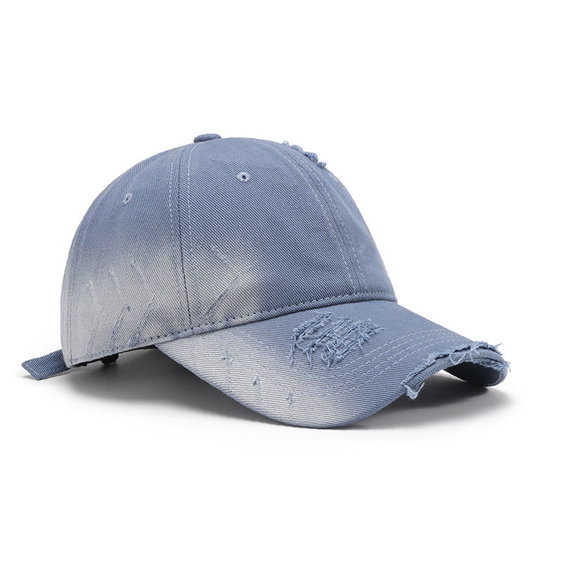 Distressed Adjustable Cotton Hat - Whateversit