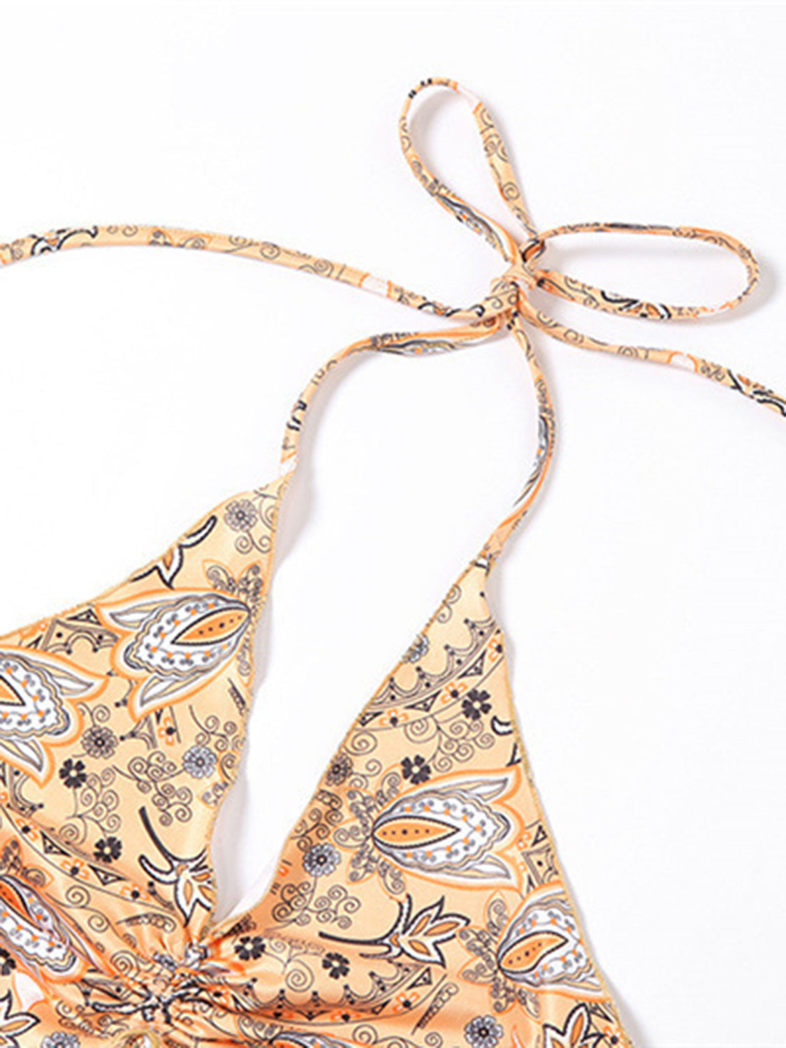 Printed Halter Neck Cami - Whateversit