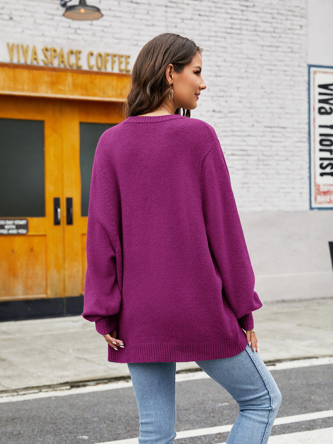 Round Neck Sweater